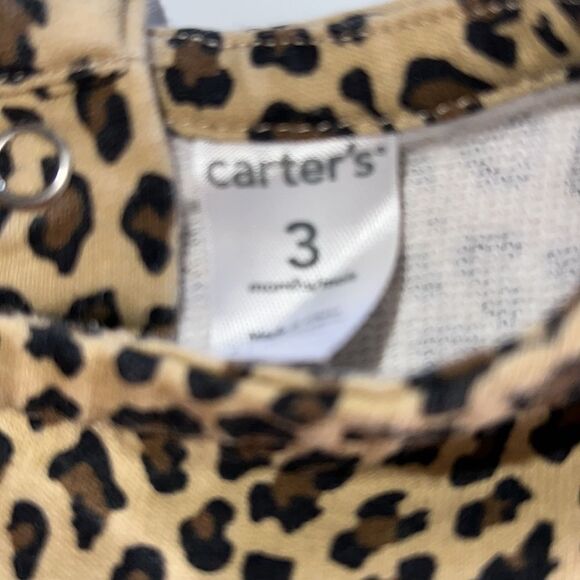 🛍 Cute Little Girls Animal Print Outfit size 3 months 🛍 - Picture 4 of 7